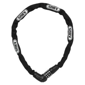 ABUS Steel-O-Chain 5805C: Flexibles Zahlenschloss für Zweiräder