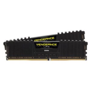 Corsair VENGEANCE LPX DDR4 RAM 32GB (2x16GB) 3200MHz CL16 Intel XMP 2.0 Computerspeicher – Schwarz (CMK32GX4M2E3200C16)