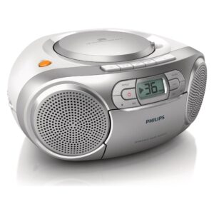 Philips AZ127/12 Tragbare CD-Soundmachine mit Radio und Kassettendeck