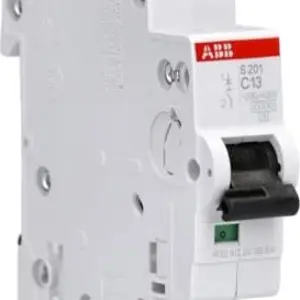 ABB S200 MCB Leitungsschutzschalter Typ C, 1-polig 13A 230V, Abschaltvermögen 6 kA System Pro M Compact