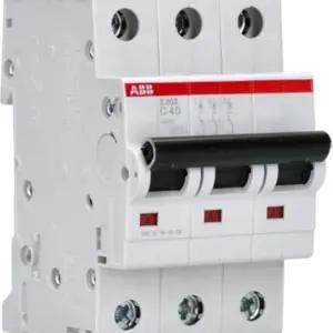 ABB S200 MCB Typ C 3-polig 40A 400V 6kA – Zuverlässiger Schutzschalter