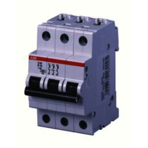 ABB S200 MCB Leitungsschutzschalter Typ B, 3-polig 32A 400V, Abschaltvermögen 6 kA System Pro M Compact