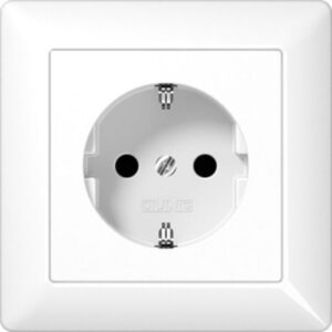 Jung 1520 WW Schuko Steckdose 16 A 250 V Serie AS 500 alpinweiß 250 V