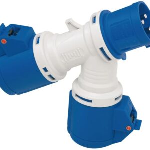 Brennenstuhl 1081582 Distributore Verteiler 2-Fach CEE IP 44, 230V/16A