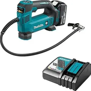 Makita DMP181Z Akku-Kompressor 11,1 bar 18V (ohne Akku, ohne Ladegerät), Petrol