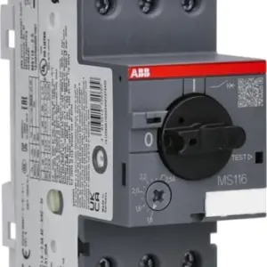 ABB MS116 Motorschutzschalter, 2,5 A 690 V ac 90mm x 45mm
