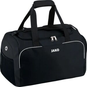 JAKO Sporttasche Herren Classico Bambini Marine 38 x 21 x 28 cm I Kleine Sporttasche mit Innentasche, geräumigem Hauptfach mit 2…