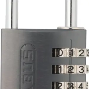 ABUS Zahlenschloss 145/40 Titanium – Robustes Kofferschloss mit Zahlencode
