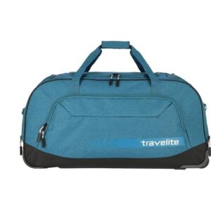 travelite Reisetasche mit Rollen groß, XL, KICK OFF, praktische Trolley Reisetasche mit Rollen für Urlaub und Sport, 77 cm, 120 Liter
