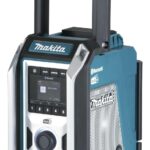 Makita DMR115 Akku-Baustellenradio (ohne Akku, ohne Ladegerät), Türkis, Schwarz, Silber 3