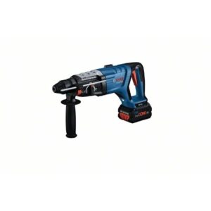 Bosch Professional 18V System Akku Bohrhammer GBH 18V-28 DC mit D-Griff (inkl. Zusatzgriff, Tiefeschlag, KickBack Control, ohne Akku/ Ladegerät)
