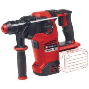 Einhell Akku-Bohrhammer Herocco 36/28 Power X-Change (Twin-Pack, Bohren/Hammerbohren/Meißeln mit/ohne Fixierung, 3.2 Joule, bürstenlos, SDS+, inkl….