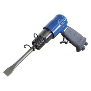 Scheppach Druckluft Meisselhammer Set, enthält 5 Meisseleinsätze und ein Öl-Fläschchen, 4500 Schläge/Minute, Arbeitsdruck 6,3 bar, Luftbedarf-…