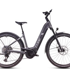 E-Bike Cube Nuride Hybrid SLT 800 Allroad 2025 – Easy Entry, graphite/fossil Easy Entry 46