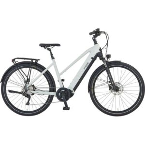 PROPHETE E-Bike, »ENTDECKER 5.0«, 28 Zoll, 10 Gänge, grau matt