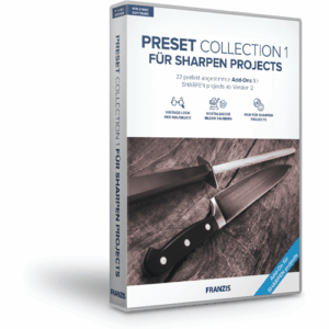 FRANZIS Preset Collection 1 – Vintage für SHARPEN projects Software