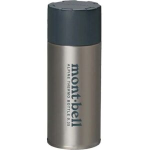 Montbell Alpine Thermo Bottle 0,35L 0,35 Liter Silber