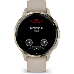 Garmin Venu 3S Smartwatch french grey, softgold
