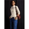 Street One Pullover mit Stehkragen female Beige