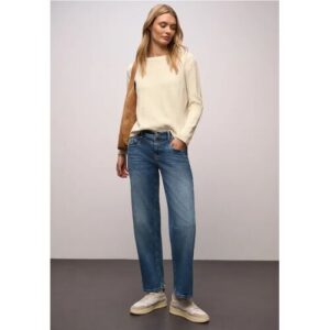 Street One Strukturpullover female Beige