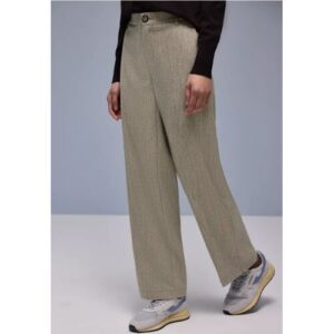 Street One Straight Leg Hose female Beige