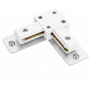 HOFTRONIC Taros – L-Verbinder – 1-Phasen Stromschiene – Weiß – 3 Jahre Garantie