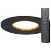 HOFTRONIC 14x Bari Einbaustrahler – Schwarz – Dimmbar – GU10 – 4 Watt 345 lumen – 2700K warmweiß – IP65 Wasserdicht – mit Dimmer und Fernbedienung – Bad und Wohnzimmer