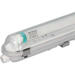 HOFTRONIC LED Feuchtraumleuchte 150cm – T8 (G13) – 25W 3500 Lumen (140lm/w) – 6000K tageslichtweiß (860) – Verknüpfbar – Flimmerfrei – IP65 wasserdicht