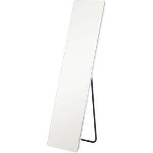HOMCOM Ganzkörperspiegel, 150 x 40 cm Standspiegel mit LED-Beleuchtung, 3 Lichtfarben, Wandspiegel mit Ständer, Touch-Schalter für Schlafzimmer, Wohnzimmer, Transparent   Aosom