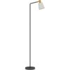 HOMCOM LED Stehlampe Wohnzimmer Stehleuchte mit 350° drehbar Kopf Modern Standleuchte mit 3000K/4000K/6500K Farbtemperaturen für Wohnzimmer Schlafzimmer Schwarz   Aosom