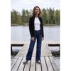 Cecil / Cardigan mit Stehkragen und Zipper – Black / Schwarz / 37% Baumwolle/34% Polyacrylic/26% Polyester/3% Elasthan / S XL XS M 3XL L XXL