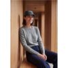 Cecil / Pullover in Unifarbe mit Rundhals – sporty grey melange / Grau / 33% Polyester/31% Polyacrylic/24% Baumwolle/12% Nylon / L S XL M XXL XS
