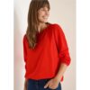 Cecil / Bluse in Unifarbe – pumpkin orange / Orange / 100% Viskose / XXL XS M L XL
