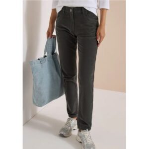 Cecil / Mid Waist Slim Leg Hose im Slim Fit – easy khaki / Grün / 98% Baumwolle/2% Elasthan / 25 30 36 31 26 33 38 30 29 38 26 28 36 27 31 34 29 31 34 26 29 33 38 32 25 34 33 27 36 30 28 32 28 32 27