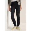 Cecil / Slim Fit Jeans – black washed / Schwarz / 73% Baumwolle/25% Polyester/2% Elasthan / 27 25 26 25 33 36