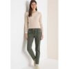 Cecil / Slim Leg Hose – sea weed khaki / Grün / 98% Baumwolle/2% Elasthan / 29 30 34 38 36 36 33 38 32 31 31 34 32 33