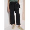 Cecil / 7/8 High Waist Wide Leg Hose im Loose Fit – Black / Schwarz / 76% Viskose/24% Polyamide / XL XS XXL L M S