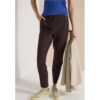 Cecil / Mid Waist Slim Leg Hose im Casual Fit – truffle brown / Braun / 61% Viskose/32% Polyamide/7% Elasthan / XL M S L XS XXL