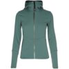 LAMUNT Damen Fleecejacke Violet Thermal Hoodie dunkelgrün   38 W
