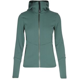 LAMUNT Damen Fleecejacke Violet Thermal Hoodie dunkelgrün   38 W
