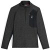 SPYDER Herren Pullover mit 1/2 Zip BANDIT grau   M M