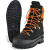 STIHL Motorsägen-Trekkingstiefel ADVANCE GTX Gr. 38 Orange, GORE-TEX-Membran, herausnehmbare Einlegesohle