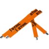 STIHL Hosenträger L/XL (130 cm) orange, Metallklips, verstellbar, für Bundhosen