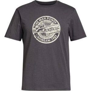 STIHL T-Shirt CONTRA 59 Gr. XL grau – Herren, Heritage-Print, Web-Label