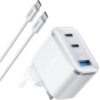 Anker Nano Ladegerät (70W, 3 Ports) Sprout Green