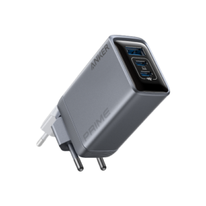 Anker Prime Ladegerät (100W, 3 Ports, GaN) Schwarz