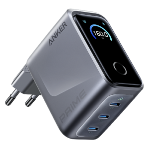Anker Prime Ladegerät (160W, 3 Ports, GaNPrime） Schwarz