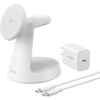 eufy Anker Kabellose Ladestation  (3-in-1, Magnetischer Ständer) Weiß