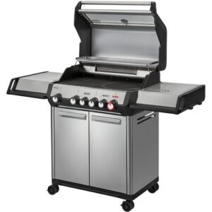 Gasgrill ENDERS „Monroe Pro 4 SIKR TURBO“, silber, B:151cm H:118cm T:59cm, Grills