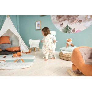 Sterntaler Ganzjahres-Sleepoverall Musselin 1.0 TOG weiss 80
